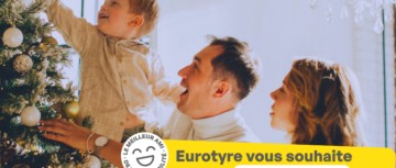 Joyeuses fêtes 2025 avec Eurotyre